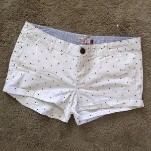 SO white chino shorties US junior 13